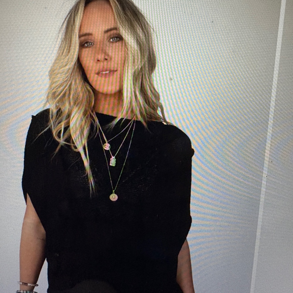 Zenana Outfitters Black Knit Top